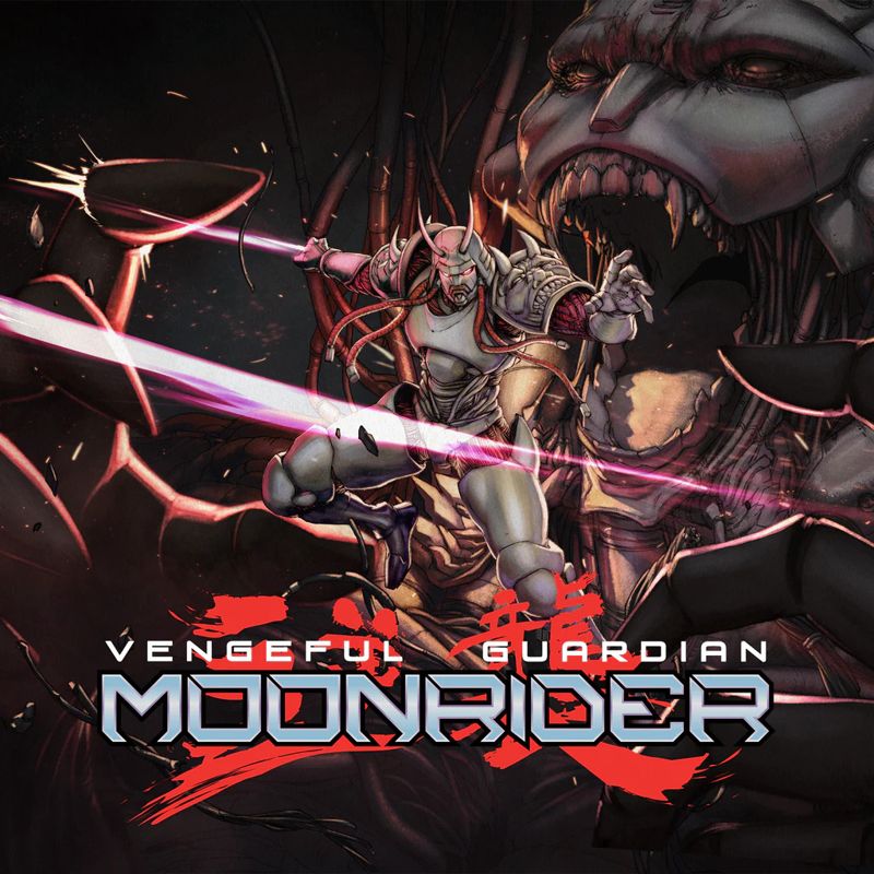 Vengeful Guardian: Moonrider box art for Playstation 5